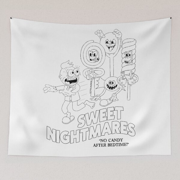 Item preview, Sweet Nightmares "No Candy After Bedtime!" designed and sold by paolaalchapar.