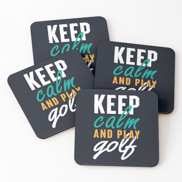 Item preview, Keep Calm and Play Golf Men and Women Funny Golf designed and sold by medamrani.