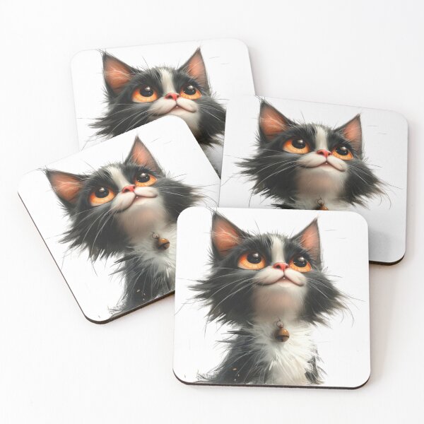 Item preview, Sweet Kitty Whiskers, Lovely Feline Charm Tee, Darling Furry Friend Gift designed and sold by Terry-Salsa.