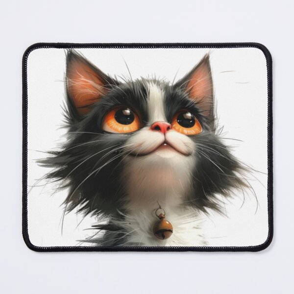 Item preview, Sweet Kitty Whiskers, Lovely Feline Charm Tee, Darling Furry Friend Gift designed and sold by Terry-Salsa.