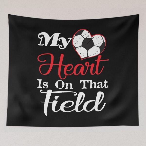Item preview, My Heart Is On That Field Soccer Funny Inspirational Soccer Player Gift designed and sold by lou731.