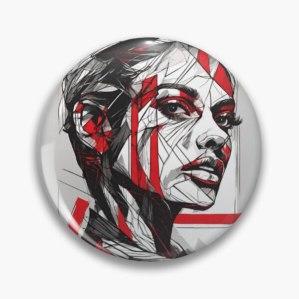 Item preview, Bold Beauty Portrait designed and sold by letsgetinspired.