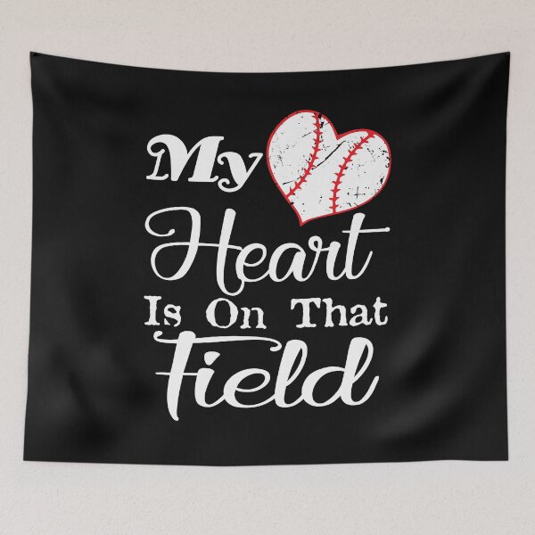Item preview, My Heart Is On That Field Baseball Funny Inspirational Baseball Player Gift designed and sold by lou731.
