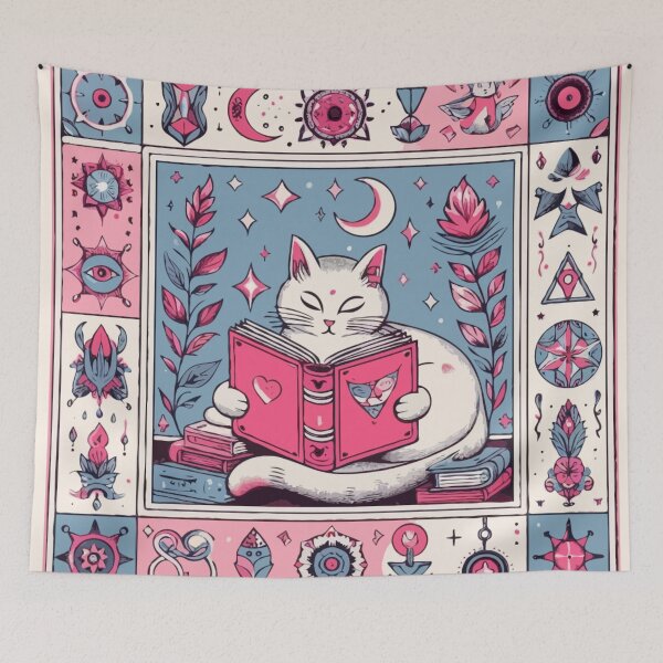 Item preview, Cat Reading  designed and sold by printmala.