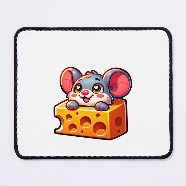 Item preview, Mouse And Cheese Wedge designed and sold by RadoSta.
