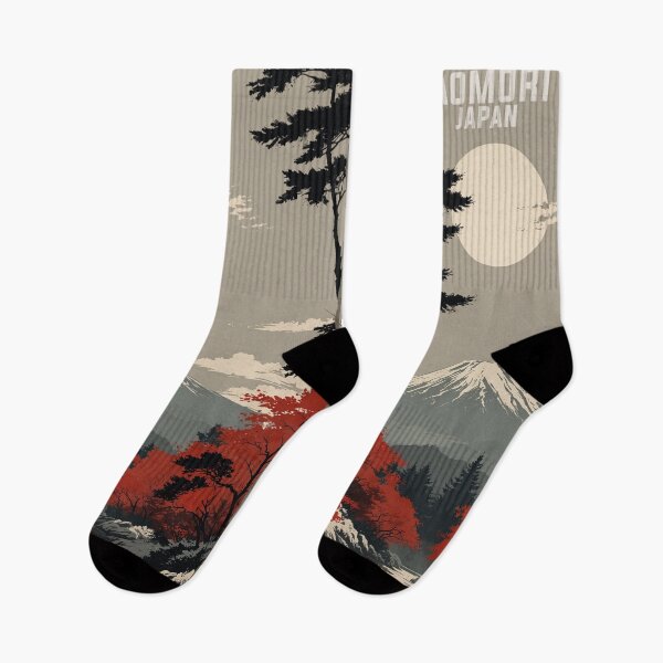 Item preview, Aomori Japan Vintage Travel Tourism  designed and sold by TravelersGems.