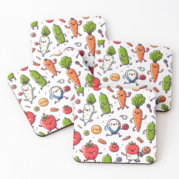 Item preview, Cheerful Vegetables designed and sold by Belarte.shop.