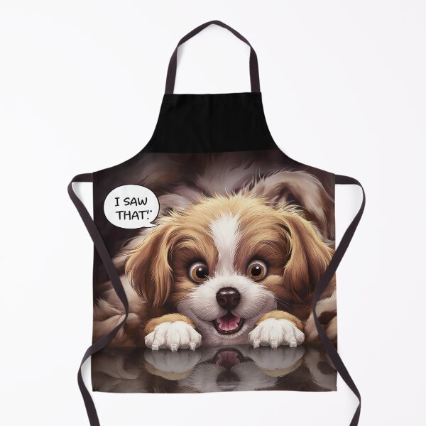 Item preview, The puppy: "I saw that" designed and sold by The Digital Compass.
