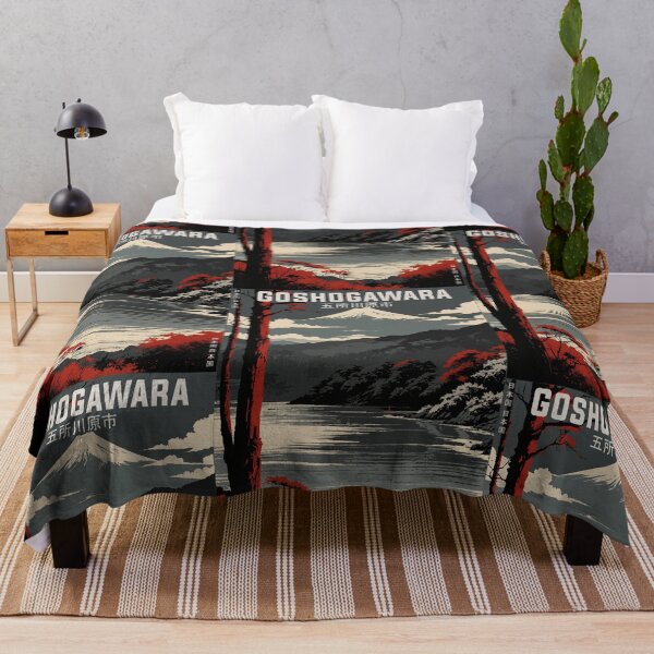 Item preview, Goshogawara Japan Vintage Travel Tourism  designed and sold by TravelersGems.