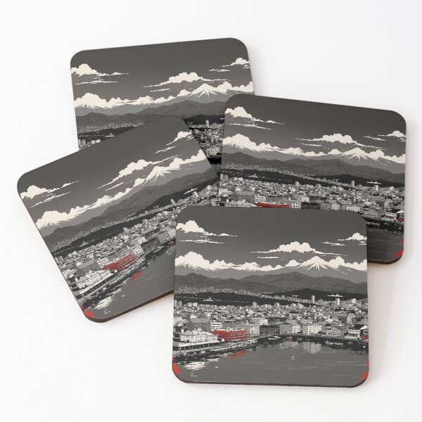 Item preview, Hakodate Japan Vintage Travel Tourism  designed and sold by TravelersGems.