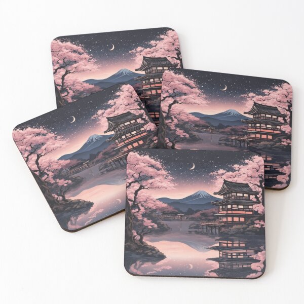 Item preview, Beautiful Asian landscape, Fuji mountain Japan designed and sold by Coolparrotgirl.
