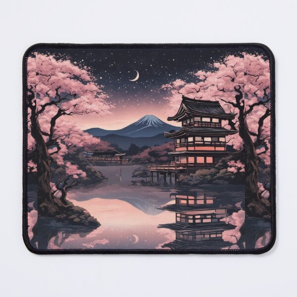 Item preview, Beautiful Asian landscape, Fuji mountain Japan designed and sold by Coolparrotgirl.