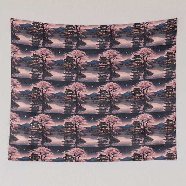 Item preview, Beautiful Asian landscape, Fuji mountain Japan designed and sold by Coolparrotgirl.
