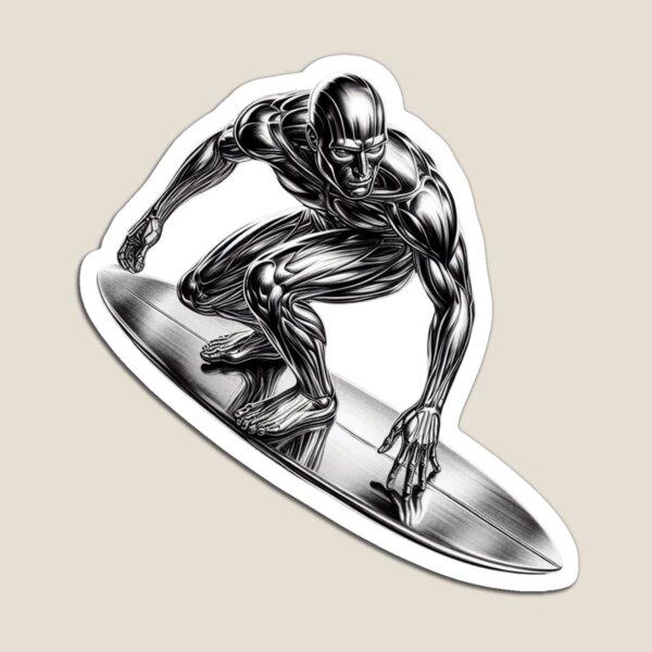 Silver Surfer Magnet