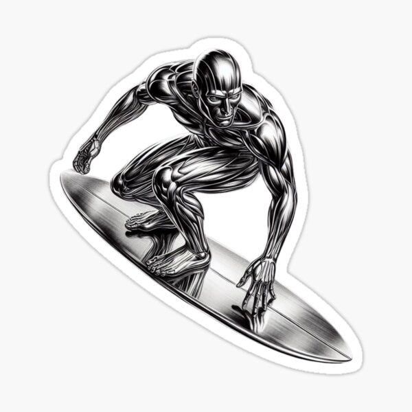 Item preview, Silver Surfer  designed and sold by Palmyr.