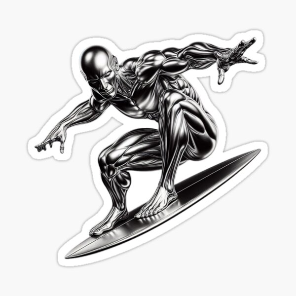 Item preview, Silver Surfer  designed and sold by Palmyr.