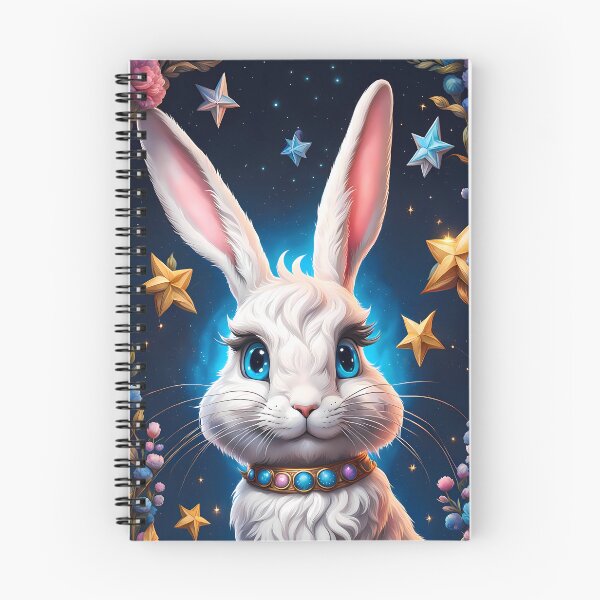 Item preview, Bunny and Night Sky, Ai Generated Art  designed and sold by ACC .