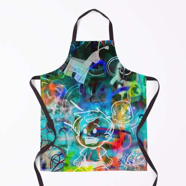 Item preview, Neon Colors Chaotic Avantgarde Artwork designed and sold by Diinaadesigns.