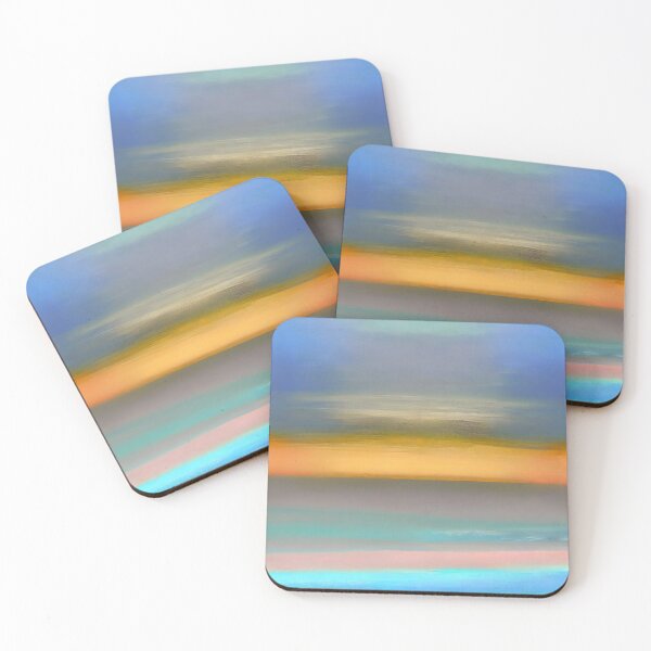 Item preview, Landscape painting, Summer sunset designed and sold by Diinaadesigns.