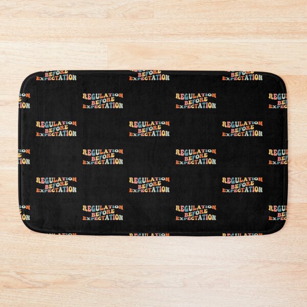 Item preview, Regulation Before Expectation Neurodiversity Affirming,Groovy Design designed and sold by belladesign7.