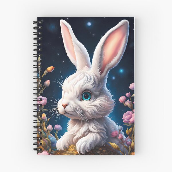 Item preview, Bunny and Night Sky, Ai Generated Art  designed and sold by ACC .