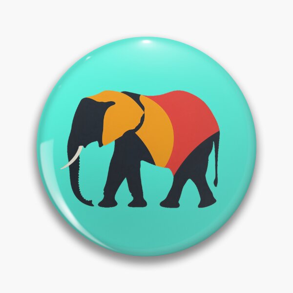 Item preview, Multi Coloured  Elephant Art, designed and sold by Obsidian Ink by Wilshire.