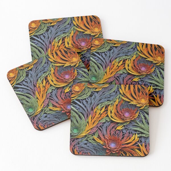 Item preview, Fibrous Floral Flow designed and sold by PrimoGeometry.
