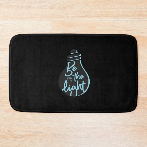 Item preview, Be the light | Matthew 15 4 | Bible Quote | Christian Collection designed and sold by Blessed Be Your Name.
