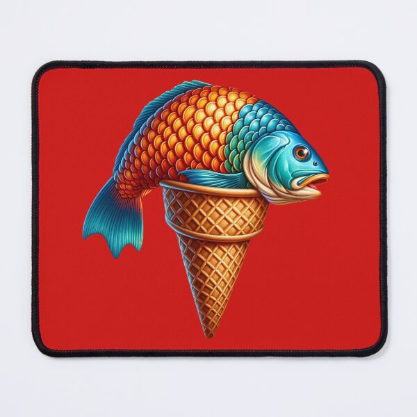 Item preview, Aquatic Delight Fish Scoop Ice Cream Cone designed and sold by Willyboy16.