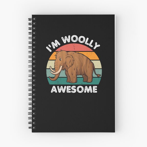 Item preview, I'm Woolly Awesome Woolly Mammoth designed and sold by ddretrobot.