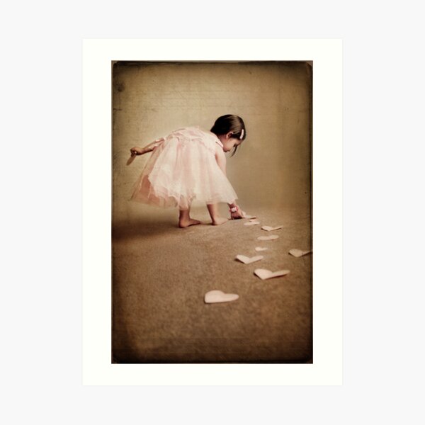 follow the love trail... Art Print