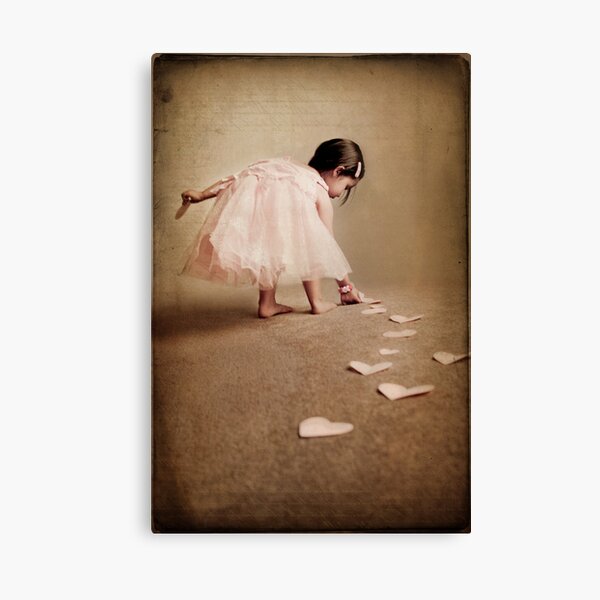 follow the love trail... Canvas Print