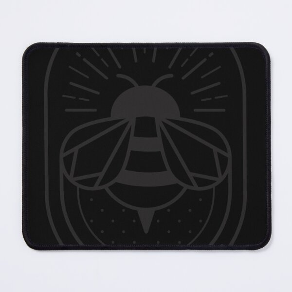 Item preview, The Bees Are Happy Black Design designed and sold by RaczaSzervac.