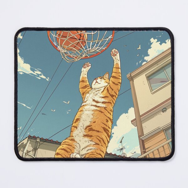 Item preview, Cat Dunk T-Shirt designed and sold by Pohnnatee Dechachokdee.