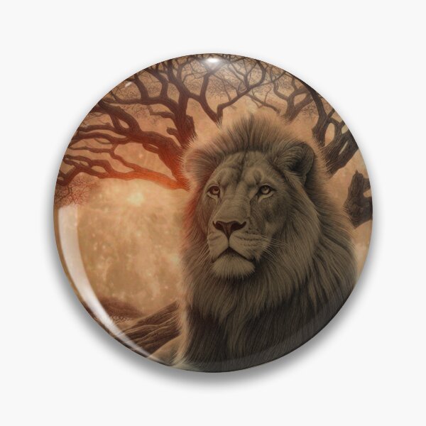 Item preview, LION HUNT MOON LIGHT  designed and sold by johnnyssandart.