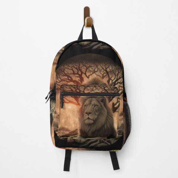 Item preview, LION HUNT MOON LIGHT designed and sold by johnnyssandart.