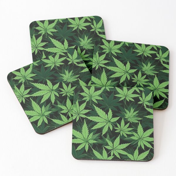 Artikelvorschau, Cannabis-Hanfblätter-Dekor entworfen und verkauft von Magnuna.