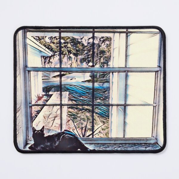 Item preview, Cat in the Window designed and sold by bunhuggerdesign.