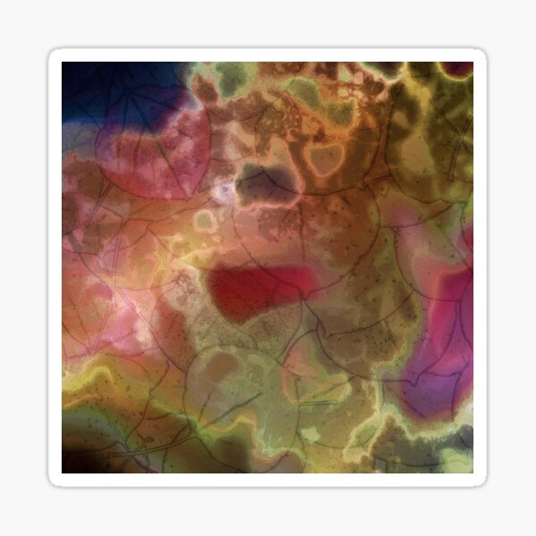 Vibrant Decay 3 Sticker