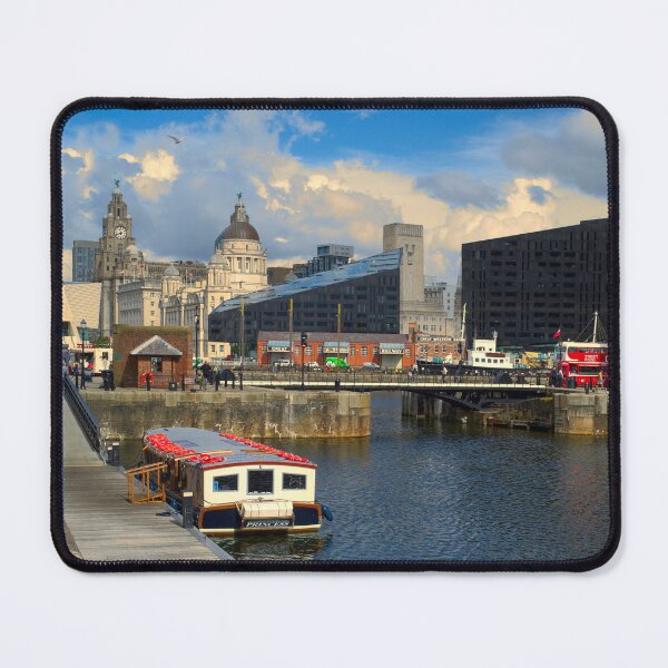 Item preview, Liverpool Albert Dock Cityscape designed and sold by Alisonchambers2.