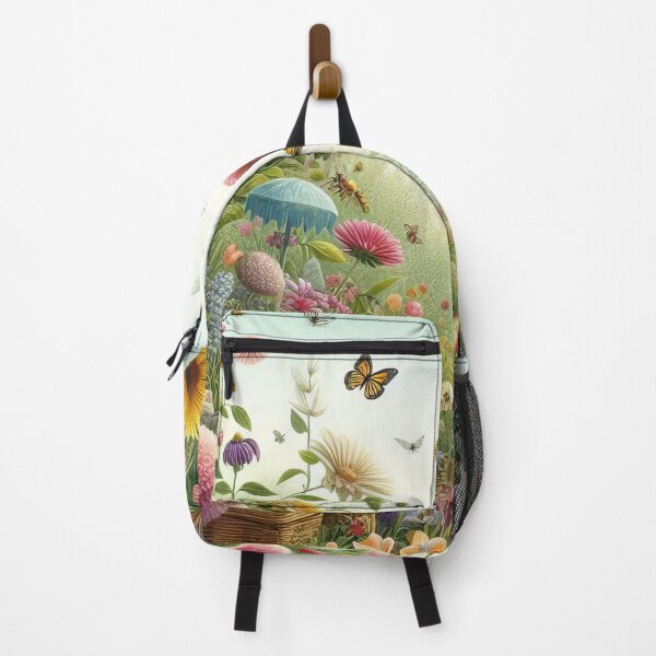 Item preview, Garden Whimsy Butterflies Flutter in a Floral Paradise designed and sold by ArtComixHaven.