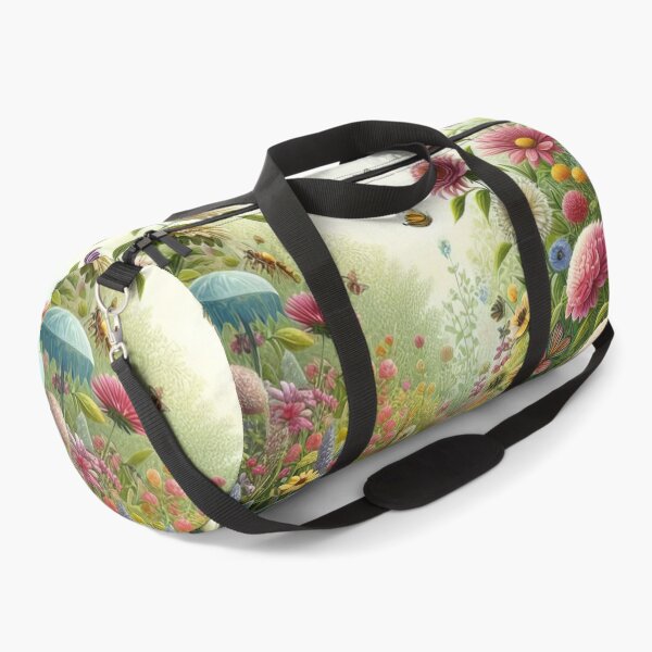 Item preview, Garden Whimsy Butterflies Flutter in a Floral Paradise designed and sold by ArtComixHaven.