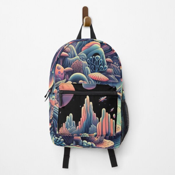 Item preview, Alien Flora: An Extraterrestrial Landscape of Cosmic Vegetation designed and sold by ArtComixHaven.