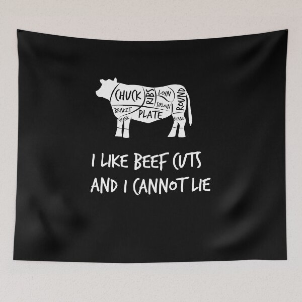 Item preview, I Like Beef Cuts And I Cannot Lie V2 designed and sold by TeeTimeGuys.