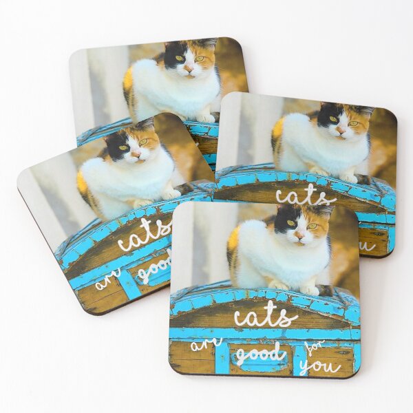 Item preview, Cats Are Good For You designed and sold by AH Fotography.