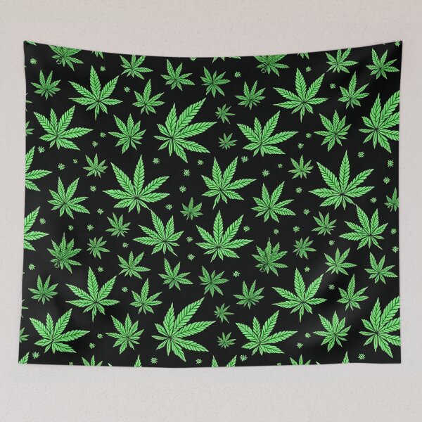 Item preview, Cannabis Hemp Leaves Decor designed and sold by Magnuna.