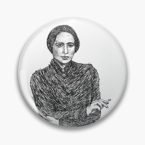Item preview, HANNAH ARENDT ink portrait .6 designed and sold by lautir.