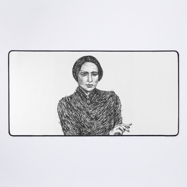 Item preview, HANNAH ARENDT ink portrait .6 designed and sold by lautir.