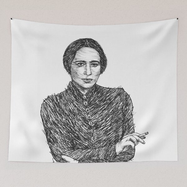 Item preview, HANNAH ARENDT ink portrait .6 designed and sold by lautir.