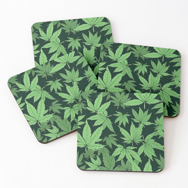 Artikelvorschau, Cannabis-Hanfblätter-Dekor entworfen und verkauft von Magnuna.